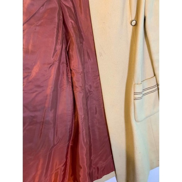 𝅺VINTAGE Junior Gallery off-white wool jacket - Picture 6 of 13